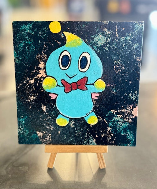 Hand-painted Cheese the Chao