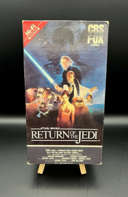 1980's VHS Star Wars, Return of the Jedi