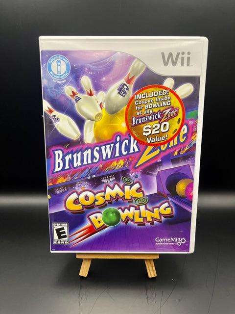 Wii Brunswick zone Cosmic bowling