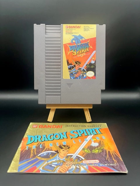 NES Dragon Spirit w/manual