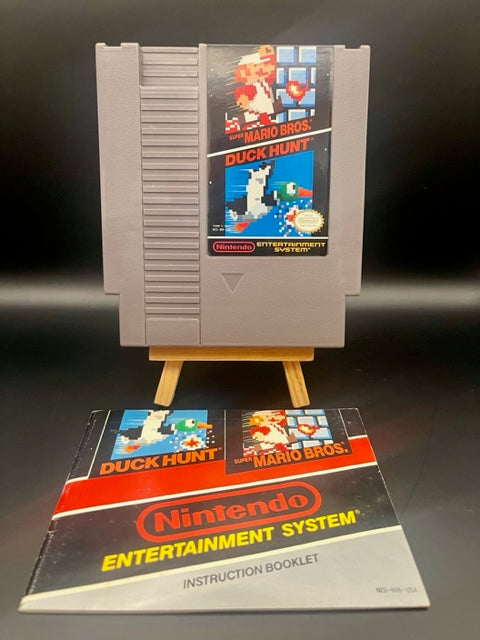 NES Super Mario Bros. + Duck Hunt w/manual