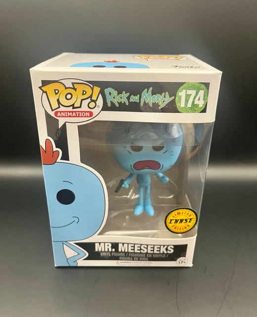 Pop Animation #174 Rick and Morty Mr. Meeseeks Chase Edition NEW/SEALED