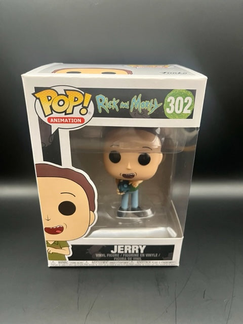 Pop Animation #302 Rick and Morty Jerry NEW/SEALED