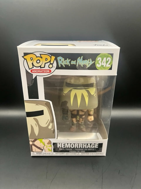 Pop Animation #342 Rick and Morty Hemorrhage NEW/SEALED