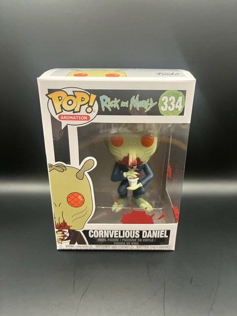 Pop Animation #334 Rick and Morty Cornvelious Daniel NEW/SEALED