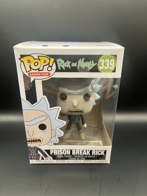 Pop Animation #339 Ricky and Morty Prison Break Rick NEW/SEALED