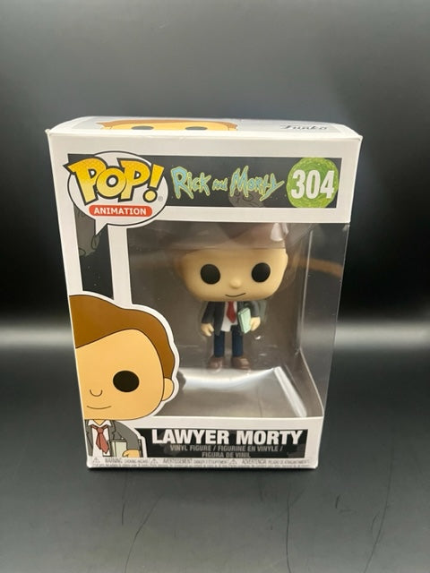 Pop Animation #304 Rick and Morty Lawyer Morty NEW/SEALED