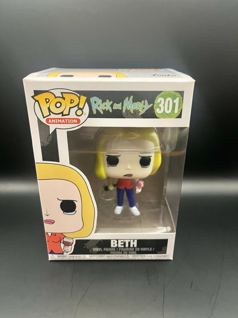 Pop Animation #301 Rick and Morty Beth NEW/SEALED