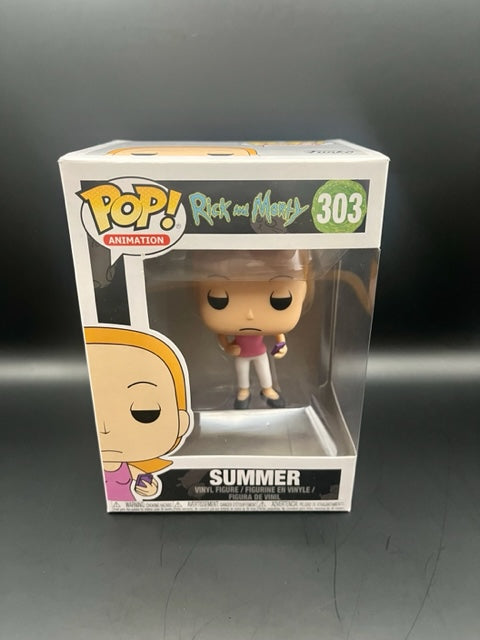 Pop Animation #303 Rick and Morty Summer NEW/SEALED