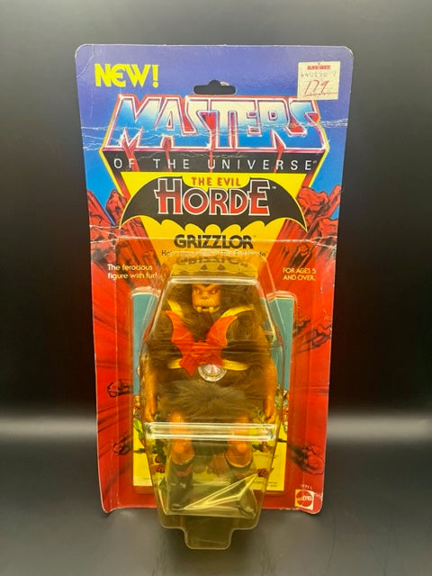 Vintage Masters of the Universe: The Evil Horde "Grizzlor" action Figure