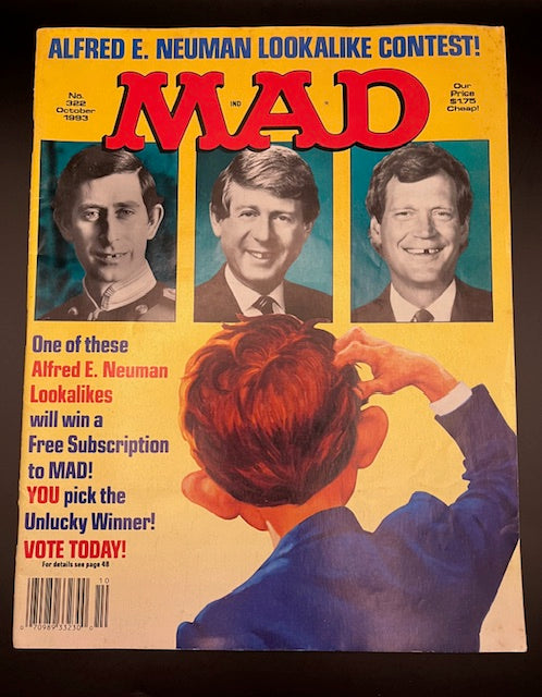 1993 Mad Magazine #322 