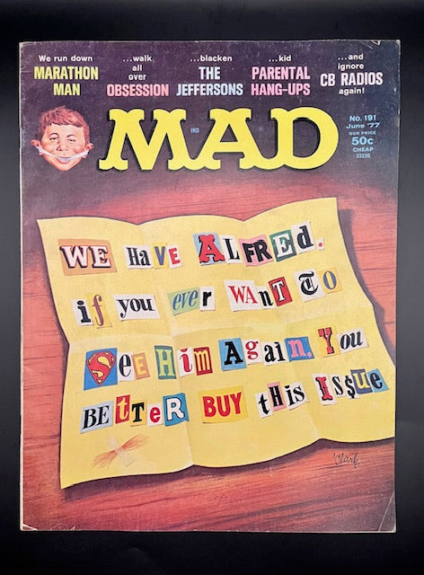 1977 Mad Magazine #191