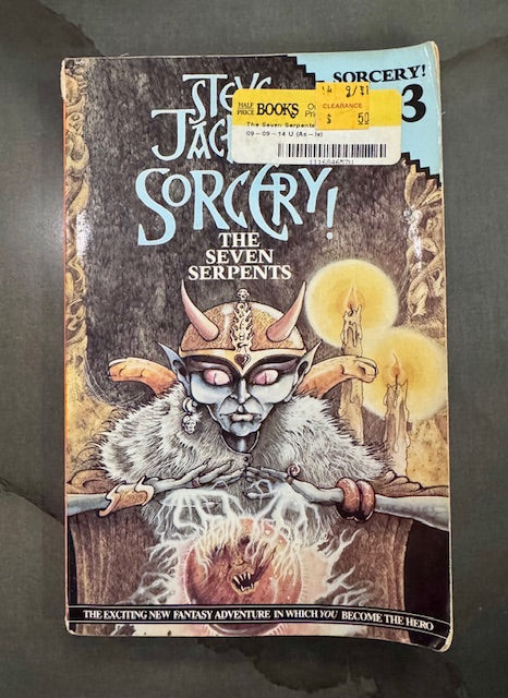 Sorcery! 3, The Seven Serpents -Jackson, Steve