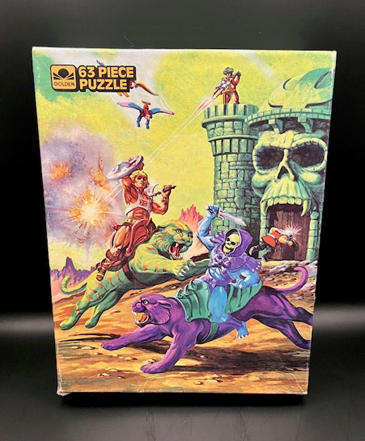 1983 Masters of the Universe Vintage 63 piece puzzle