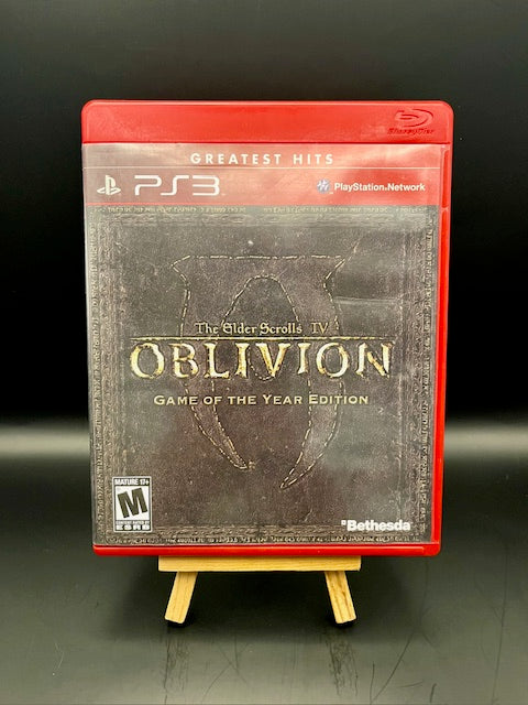 PlayStation 3 Elder Scrolls IV Oblivion GOTY (Greatest Hits) (Complete)