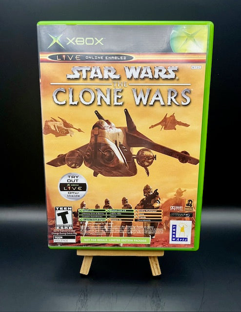 XBOX Star Wars Clone Wars and Tetris Worlds (No instructions)