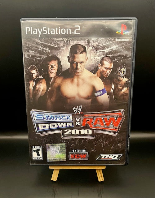 PlayStation 2 WWE SmackDown Vs. Raw 2010 (No instructions)