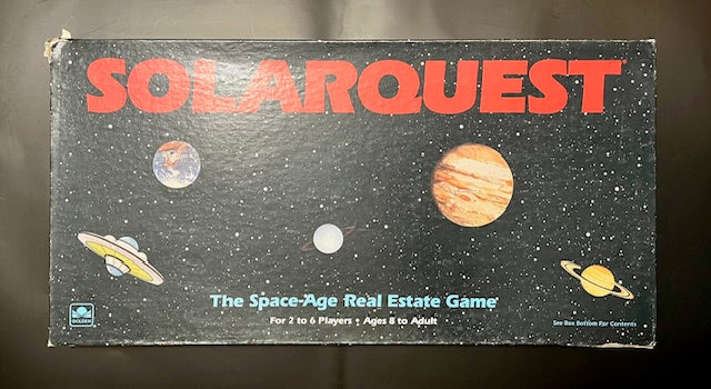 1986 Solarquest Board Game (complete set)