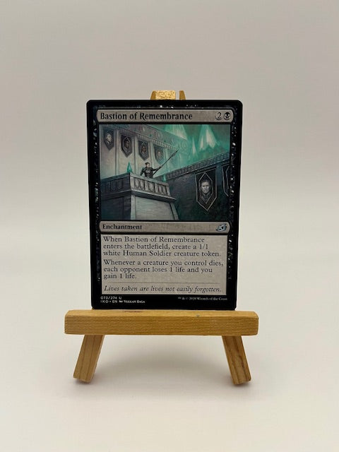 Magic the Gathering Bastion of Remembrance Card