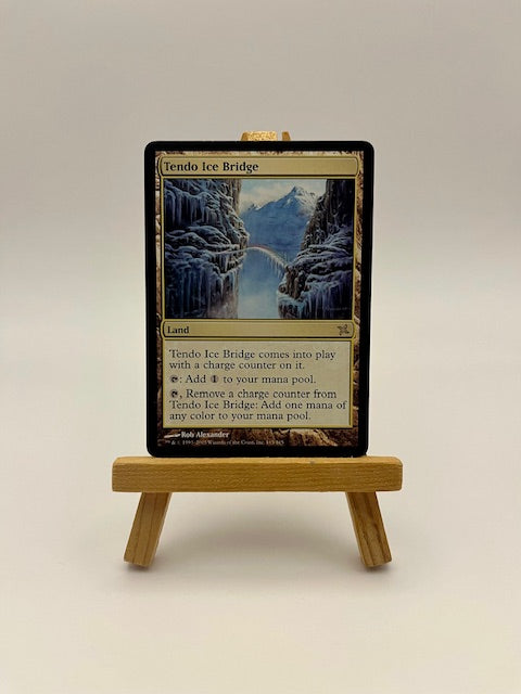 Magic the Gathering Betrayers of Kamigawa Tendo Ice Bridge #165