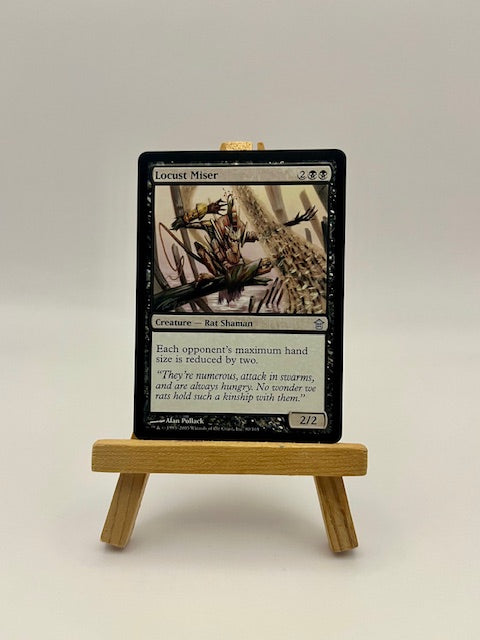 MTG Locust Miser card