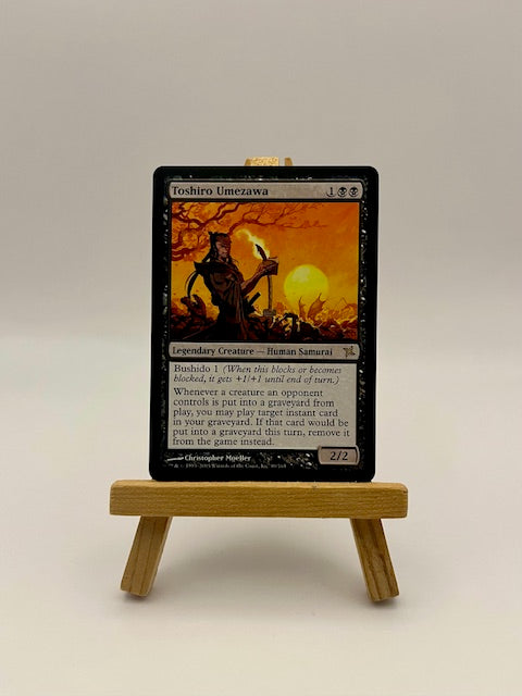 Magic the Gathering Betrayers of Kamigawa Toshiro Umezawa #89