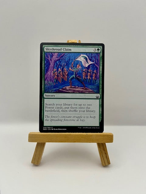 Magic the Gathering Battlebond Skyshroud Claim #213