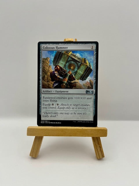 Magic the Gathering Colossus Hammer card