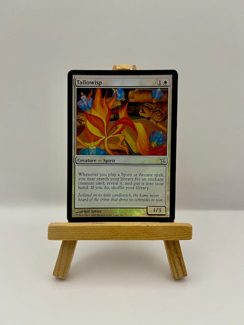 Magic the Gathering Betrayers of Kamigawa Tallowisp #25 FOIL