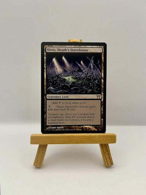 Magic the Gathering Champions of Kamigawa Shizo, Death's Storehouse #283