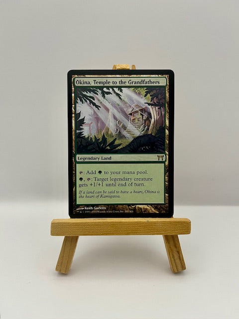 MTG Okina, Temple to the Grandfathers card