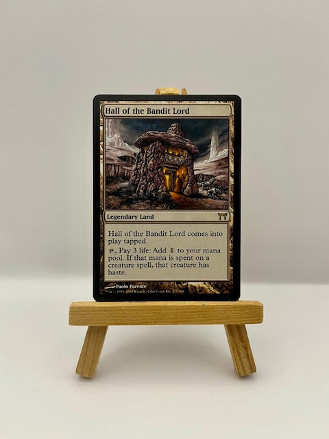 Magic the Gathering Hall of the Bandit Lord card