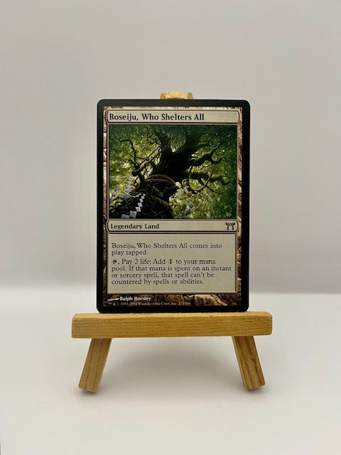 Magic the Gathering Boseiju, Who Shelters All card