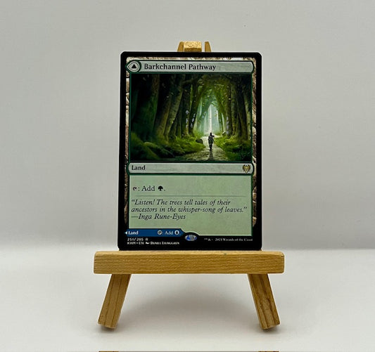 Magic the Gathering Barkchannel Pathway Card