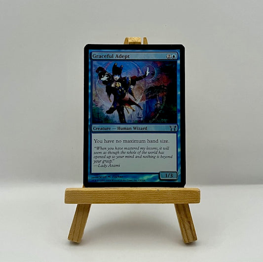 Magic the Gathering Graceful Adept card