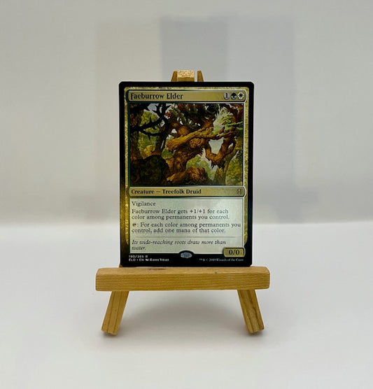 Magic the Gathering Faceburrow Elder card