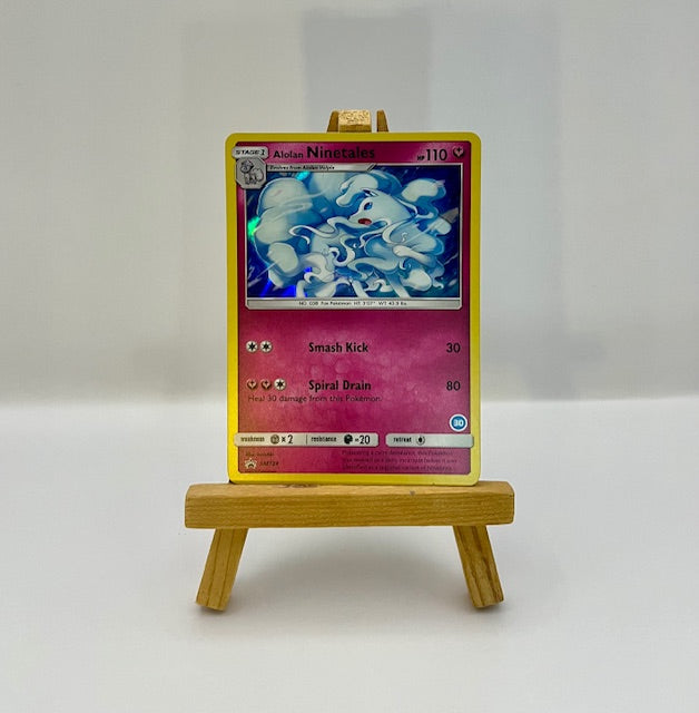 Pokemon Alolan Ninetales SM Promos SM128 FOIL