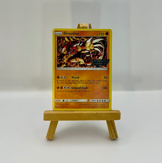 Pokemon Groudon Cosmos Holo Gamestop Promo 81/168