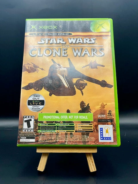 XBOX Star Wars Clone Wars and Tetris Worlds (Complete)