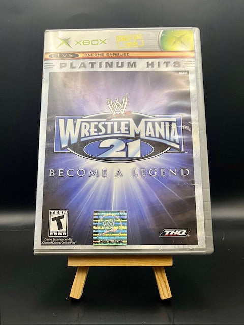 XBOX WWE Wrestlemania 21 (Platinum Hits) (No instructions)