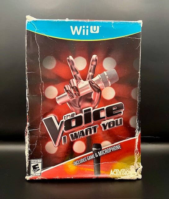 WiiU The Voice I Want You Bundle