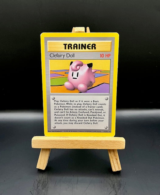 Pokemon Trainer Clefairy Doll Base Set 70/102