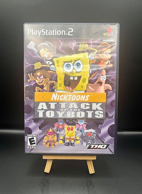 PlayStation 2 Nicktoons Attack of the Toybots (No instructions)