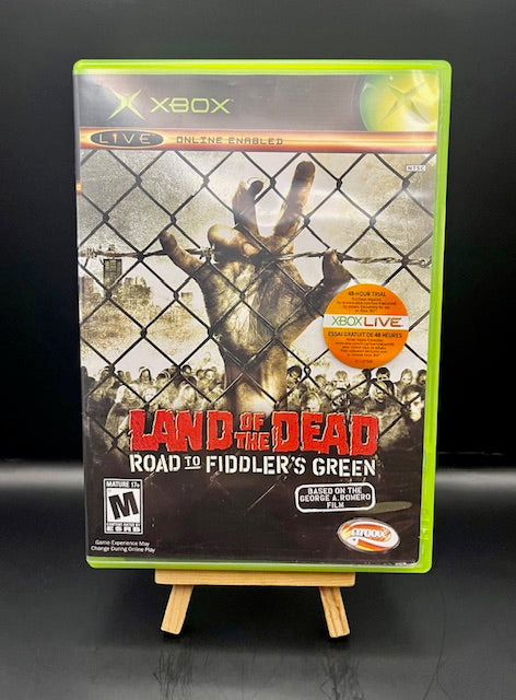 XBOX Land of the Dead Road to Fiddler's Green (Complete) (Damage to cover art)