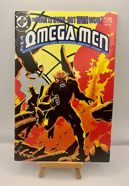 1983 Omega Men #6 comic book