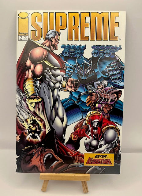 1993 Supreme #3 comic book