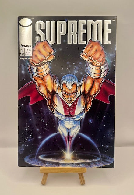 1992 Supreme #1 comic book