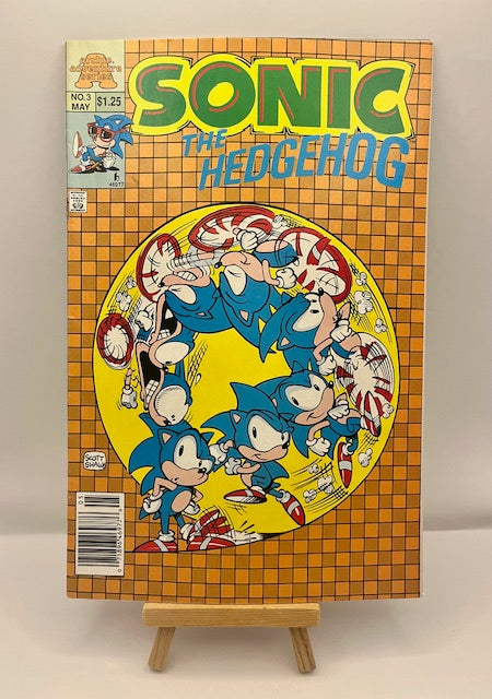 1993 Sonic the Hedgehog #3 comic book