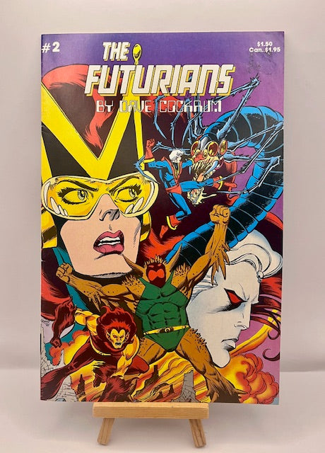 1985 The Futurians #2 comic book