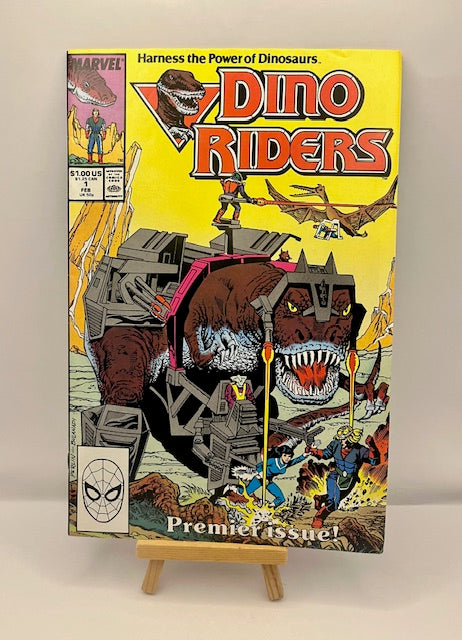 1987 Dino Riders #1 comic book